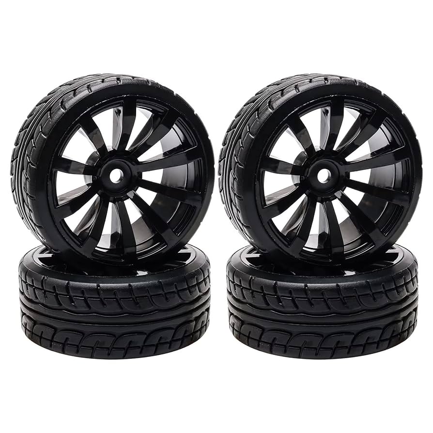 1/10 RC ホイール Amazon.co.jp: RC 1 / 10 Racingドリフトフラットツイストラバー